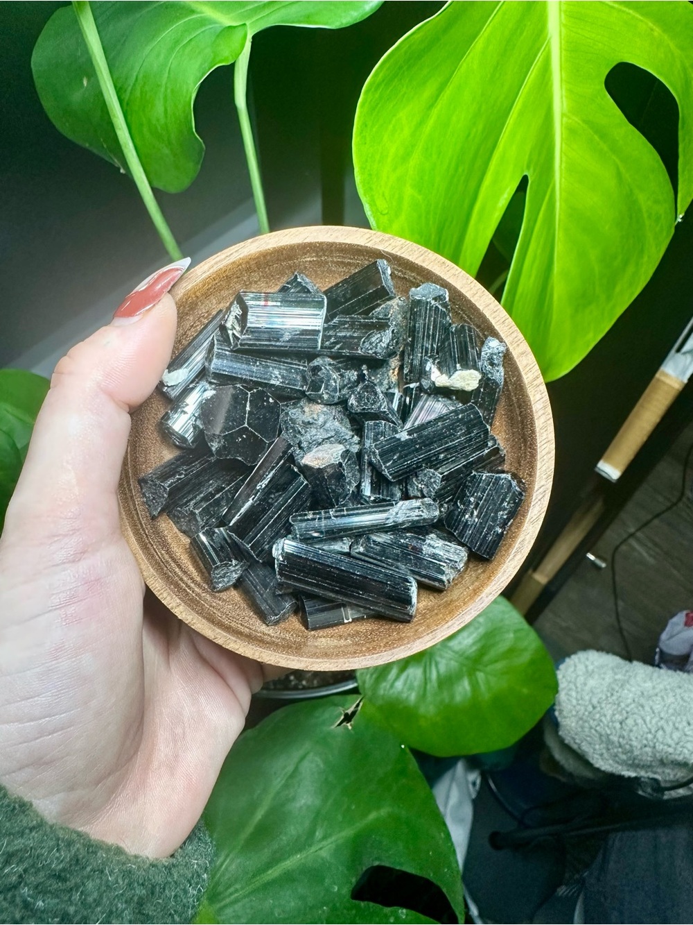 1 Piece High Quality Black Tourmaline Random selection